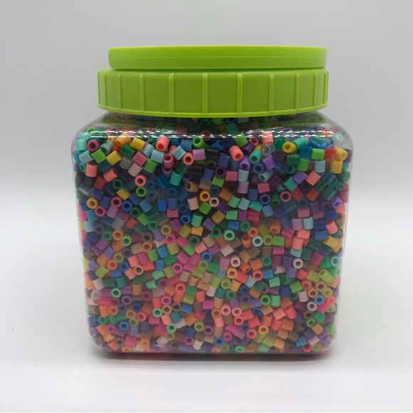 Perler Multi-Mix Fuse Beads Jar Activity Beads Multicolor Colorful Kids Gift NIB - Picture 2 of 7